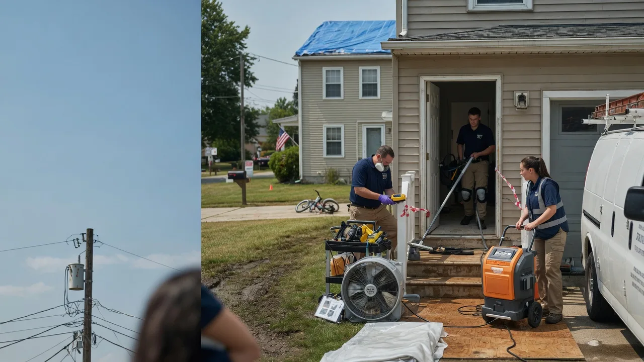 Water Damage Repair in Adamant, VT near me